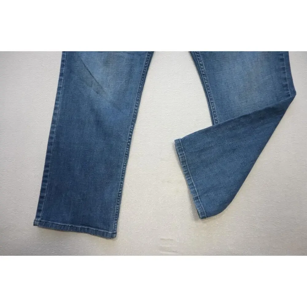 Buffalo David Bitton Jackson-X Buckle Straight‎ Stretch Denim Jeans Mens 40 x 30